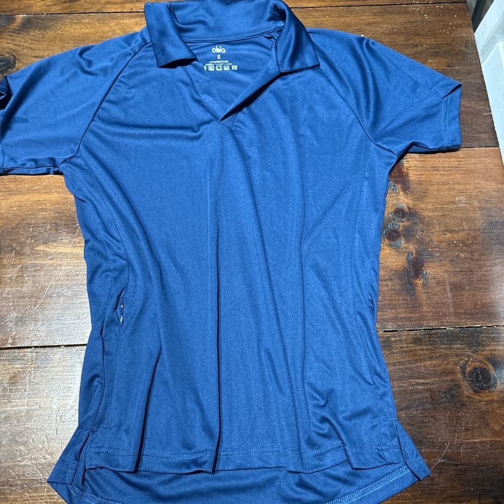 Women's Blue Short Sleeve Tee
